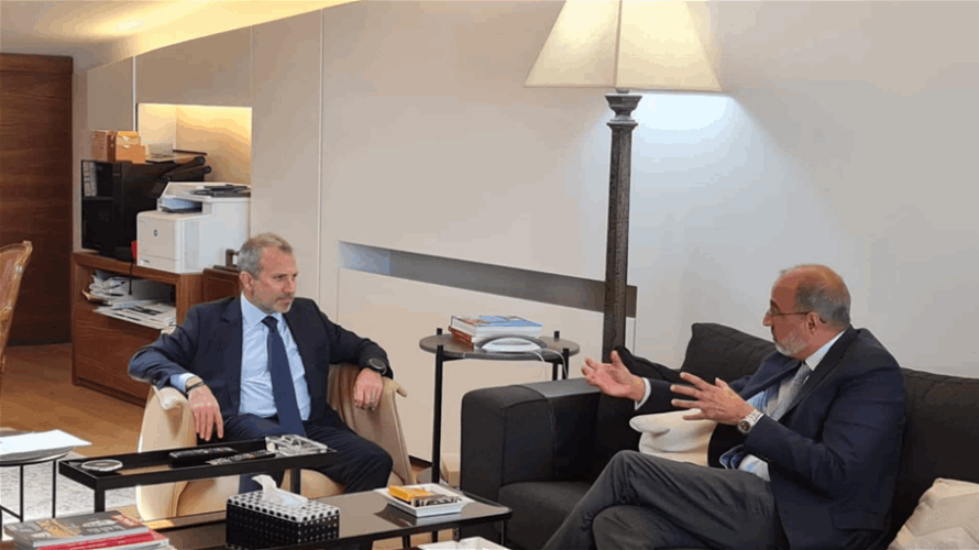 Gebran Bassil and Imran Riza meet to address Syrian Refugee crisis in Lebanon