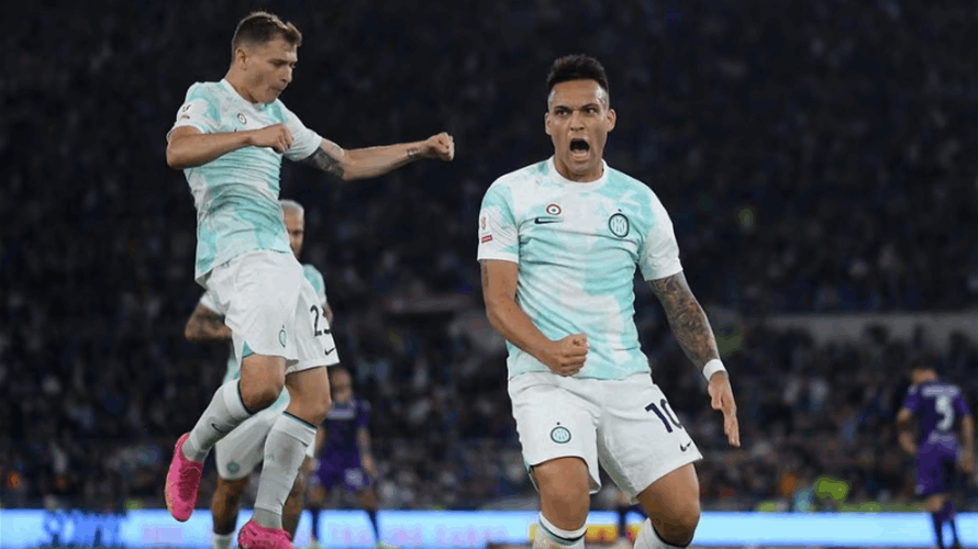 Martinez double as Inter retain Coppa Italia crown