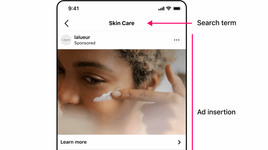 Instagram now allows for ads in search results via its Marketing API