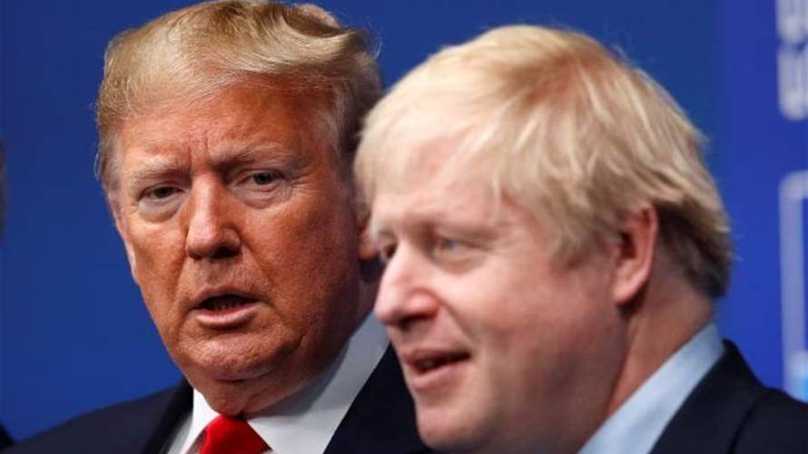 Boris Johnson discussed Ukraine with former US President Trump, spokesperson says