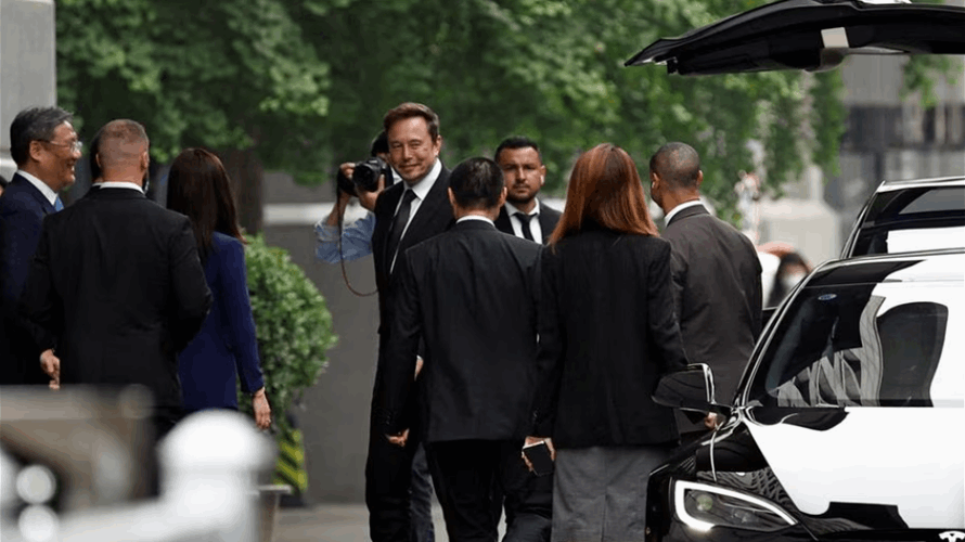 Elon Musk visits China's commerce and industry ministries