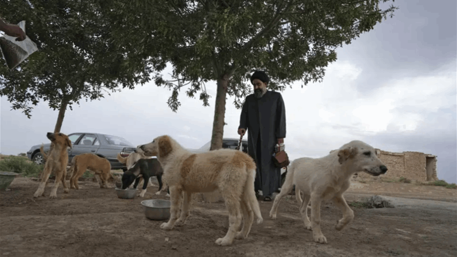 Defying taboos, Shiite cleric in Iran takes in street dogs and nurses them back to health