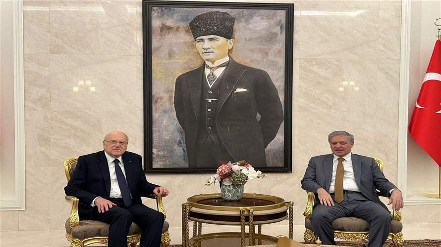 Mikati in Turkey to attend Erdogan's inauguration ceremony