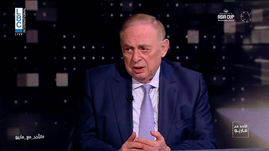 فريد البستاني لـ"الأحد مع ماريو": أدعو جهاد أزعور الى محاورتنا وإن لم يقنعني لن أصوت له