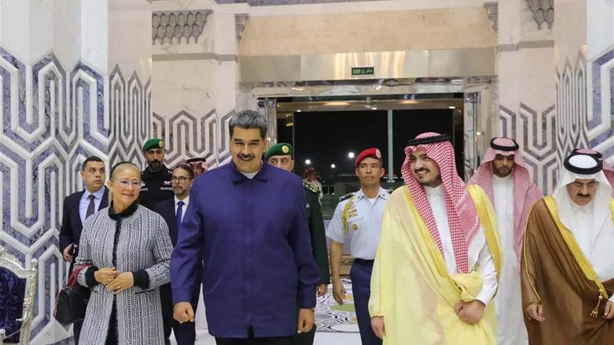 Venezuela's Maduro visits Saudi Arabia on an official trip