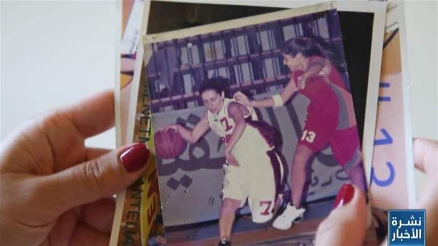 لاعبة بالمنتخب اللبناني لكرة السلة للسيدات... نتالي سيفدجيان او الـ super mom 