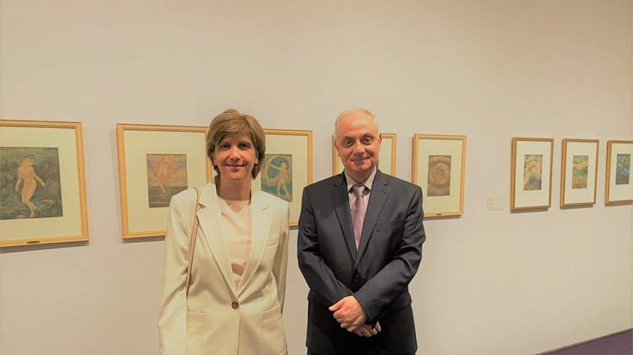 Ambassador Dr. Abir T. Audi honors Lebanese artist Kahlil Gibran at New York Exhibition