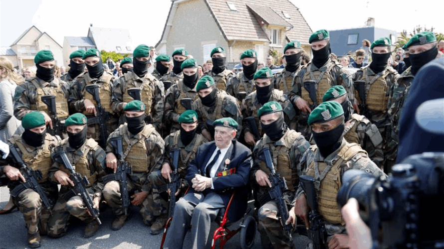 France's last surviving D-Day commando joins beach landing anniversary