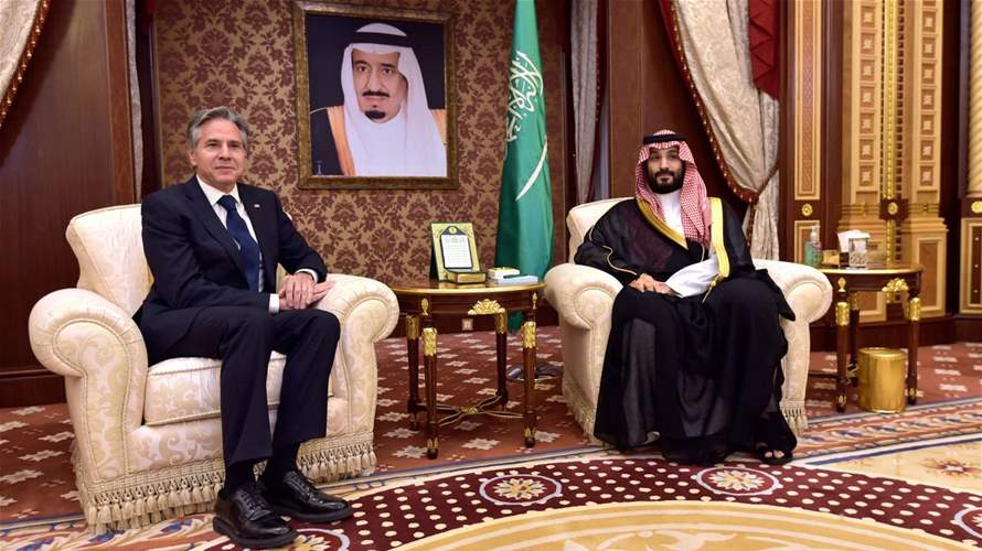Diplomatic encounters: Blinken and Bin Salman discuss regional issues in Jeddah