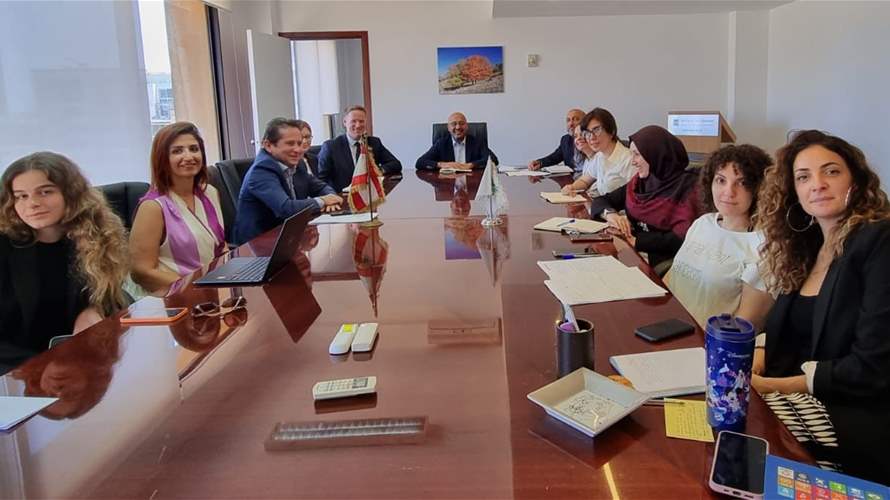 ياسين يناقش الأثر البيئي لاستكشاف النفط والغاز مع ممثلي "توتال انيرجيز" وهيئة إدارة قطاع البترول 