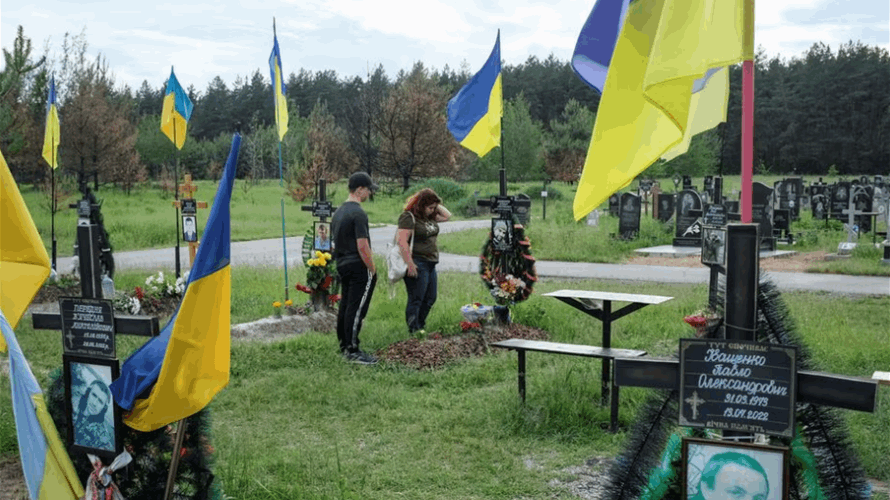 Counting the cost of war in central Ukraine