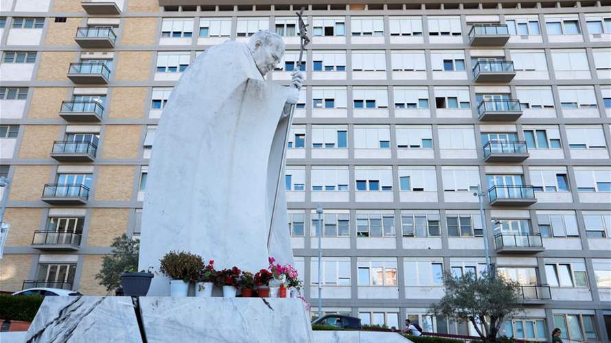 Pope had another peaceful night in hospital, Vatican says
