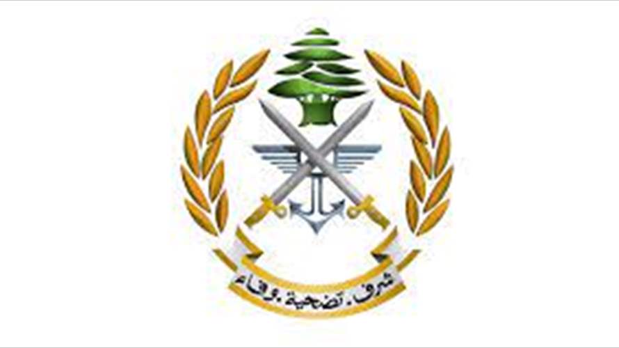 الجيش: توقيف ٣ أشخاص في منطقة القبة – طرابلس لإقدامهم على إطلاق النار