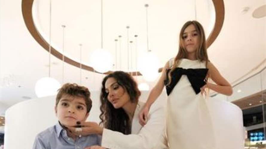 نادين نسيب نجيم مع ولديها: لن أستسلم! (فيديو)
