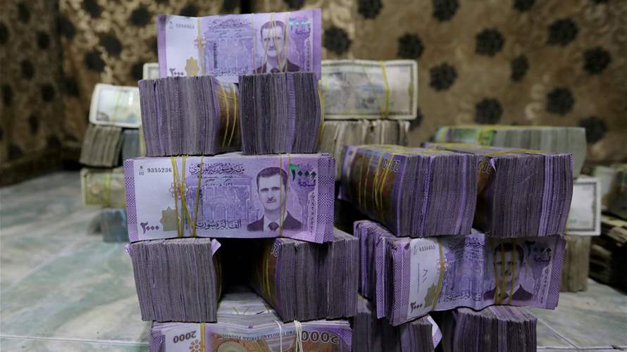 The Syrian Pound hits record low against the Dollar