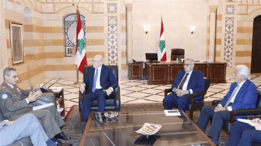 Mikati holds meeting with UNIFIL Commander: Discussions on security and mandate renewal