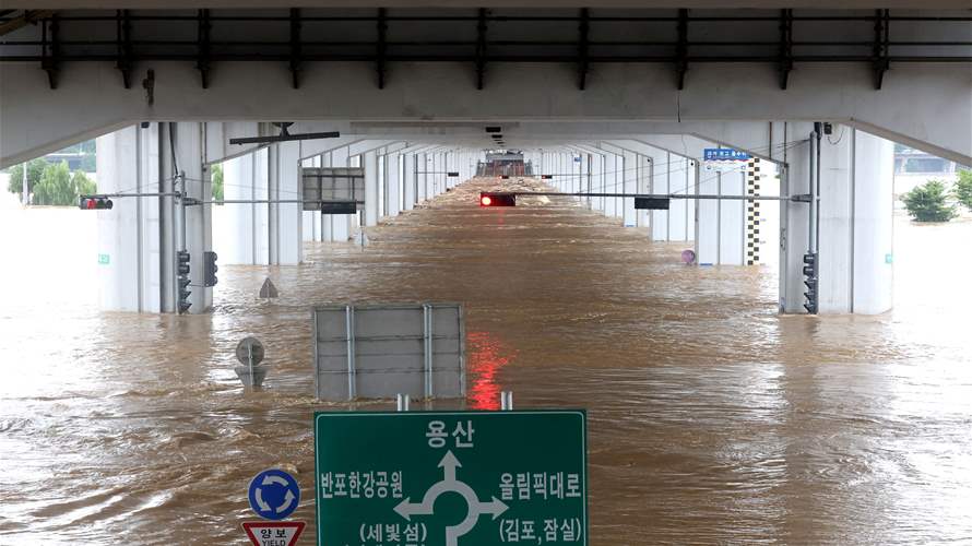 24 dead and 10 missing due to floods in South Korea