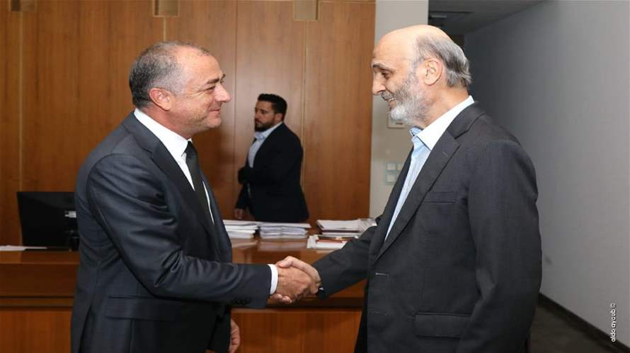 Lebanese Forces Leader Geagea and Deputy Speaker Bou Saab meet to address political vacuum