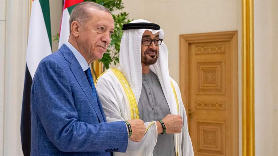 Ankara and Abu Dhabi enter into contracts for $50 billion during Erdogan's visit to UAE