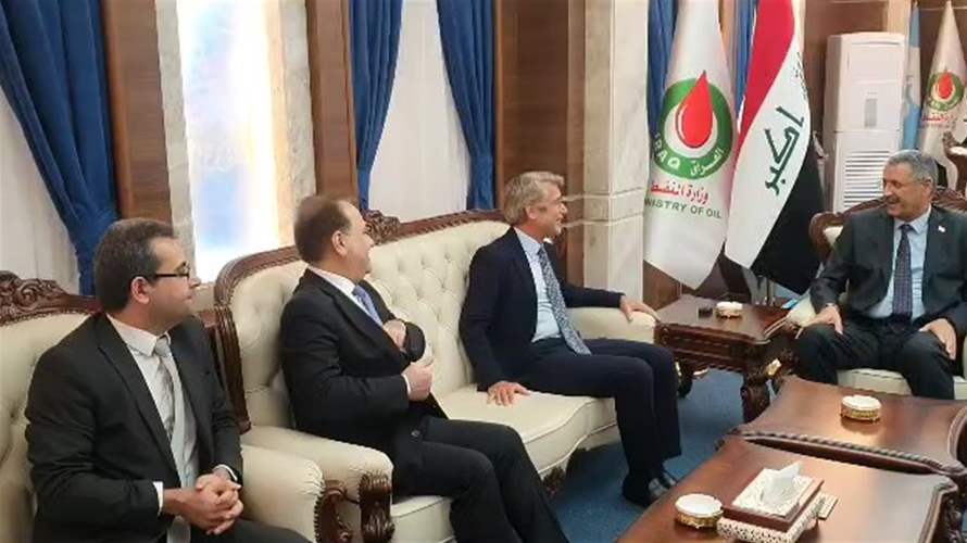 وزير النفط العراقي يلتقي فياض...