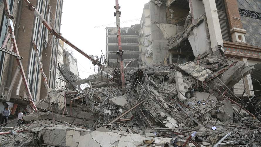 Number of collapsed buildings in Tehran rises
