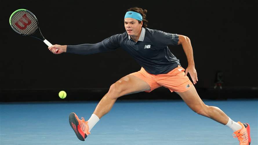 Milos Raonic advances to second round at Toronto Masters with 37 aces over Tiafoe