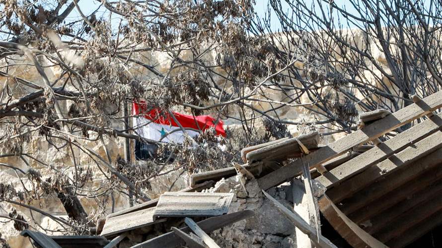 Explosion rock ammunition depot in Northeast Damascus 