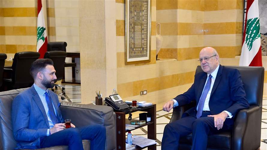 PM Mikati meets MP Taymour Jumblatt to address electricity crisis, upcoming academic year, and health sector issues
