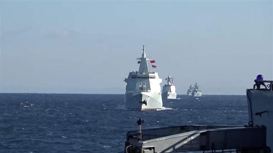 مناورات عسكرية صينية روسية في المحيط الهادئ