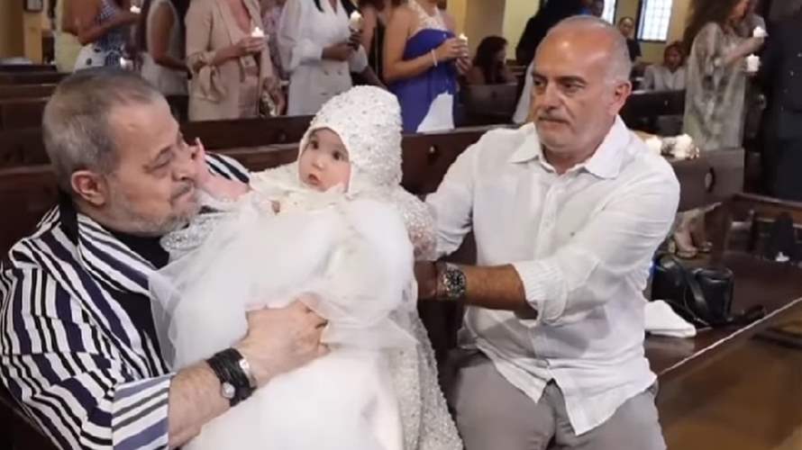 جورج وسوف يحتفل بمعمودية حفيدته داخل الكنيسة: يقبرني اللي خلقك (فيديو)