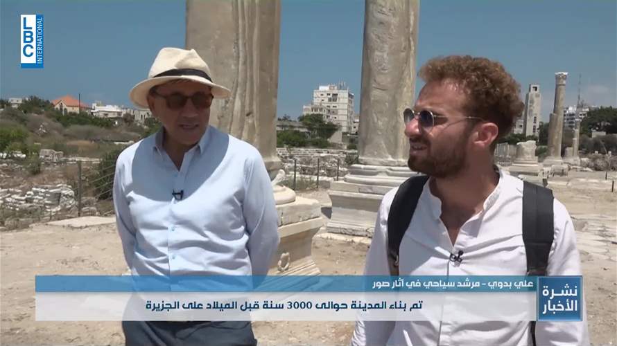 الـLBCI في يوم سياحي لبناني مع سائحٍ أوروبي