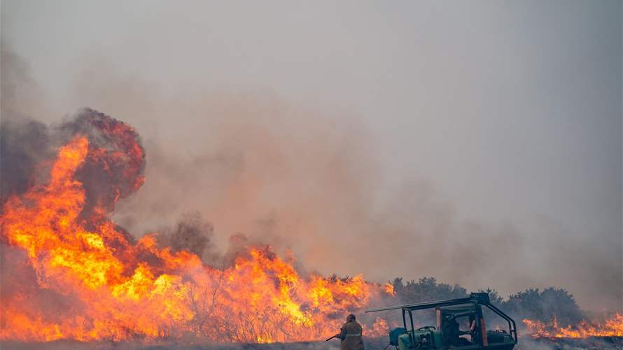 Firefighting teams prepare to face growing wildfires in south England