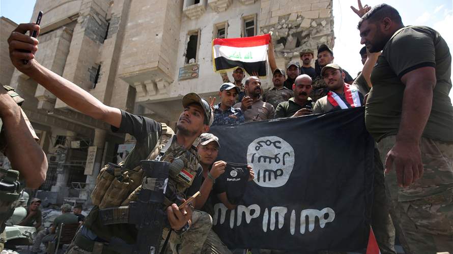 An ISIS member arrested inside a hotel in Baghdad