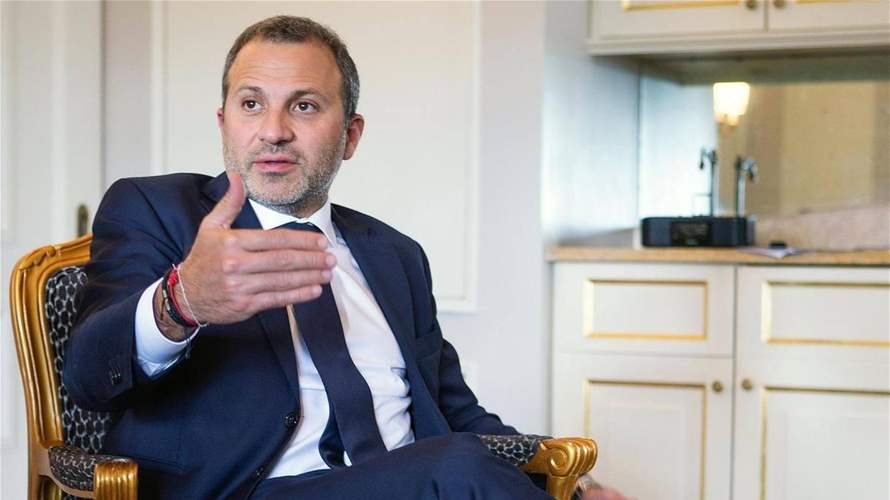 Bassil to al-Modon: I do not see possibility of electing Sleiman Frangieh nor Joseph Aoun