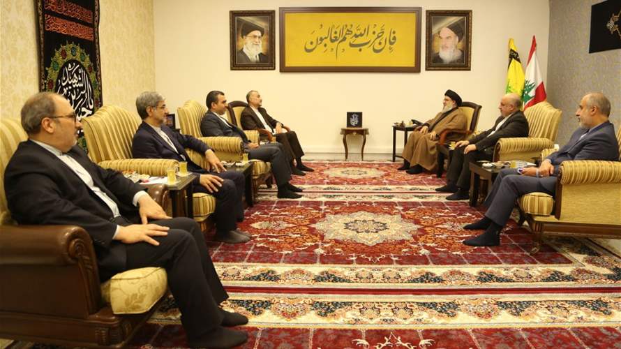 Nasrallah meets Iranian Foreign Minister to address the latest political developments
