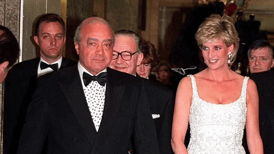 بعد مرور 26 سنة على وفاة ابنه مع الأميرة ديانا في حادث سيارة في باريس... وفاة الملياردير المصري محمد الفايد