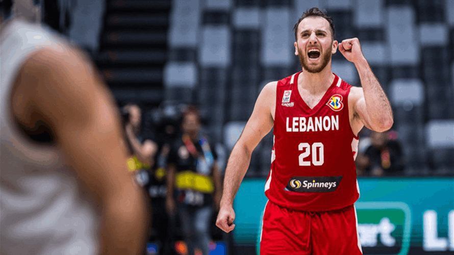 Final Score: Lebanon finishes strong, defeating Iran 81-73 in the last game before coming home, during the classification round of the FIBA World Cup