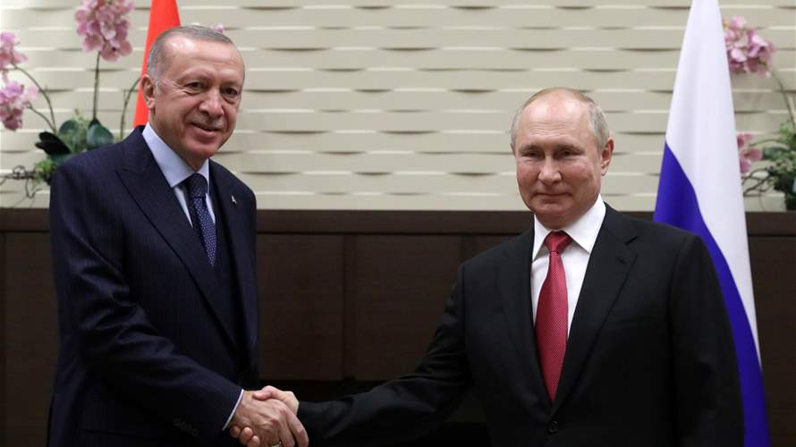 Erdogan arrives in Russia to hold talks with Putin