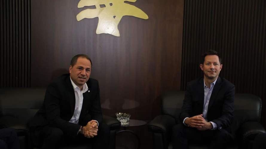 Gemayel meets Bellamy, urges support against Hezbollah's 'grip' on Lebanon