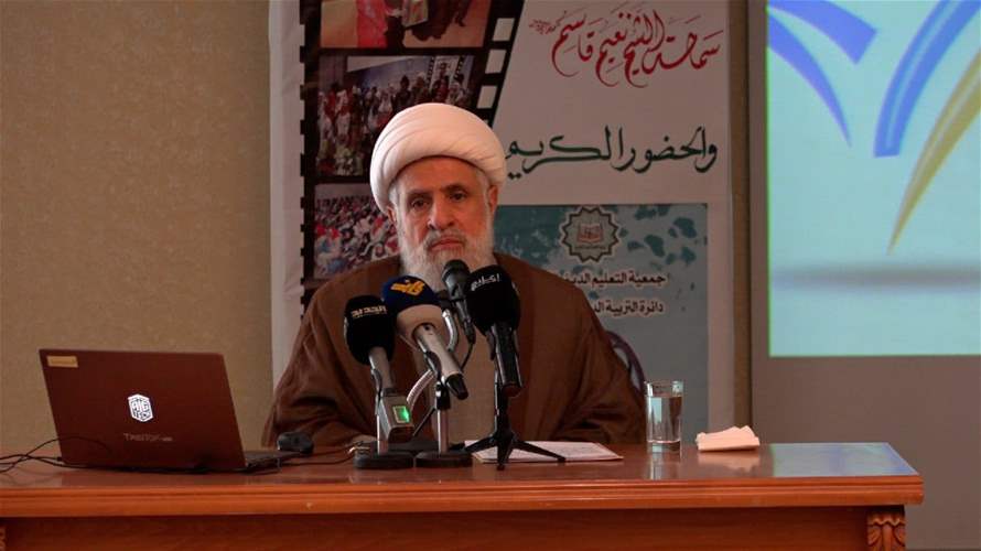 نعيم قاسم: لعدم رمي الاستحقاق الرئاسي على الخارج فالمشكلة من الداخل وعلينا أن نعالجها