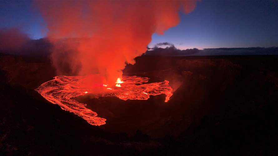 Kilauea Volcano erupts for the third time this year in Hawaii 