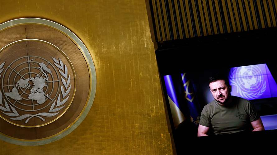 Zelensky is the focus of attention at the UN general meeting