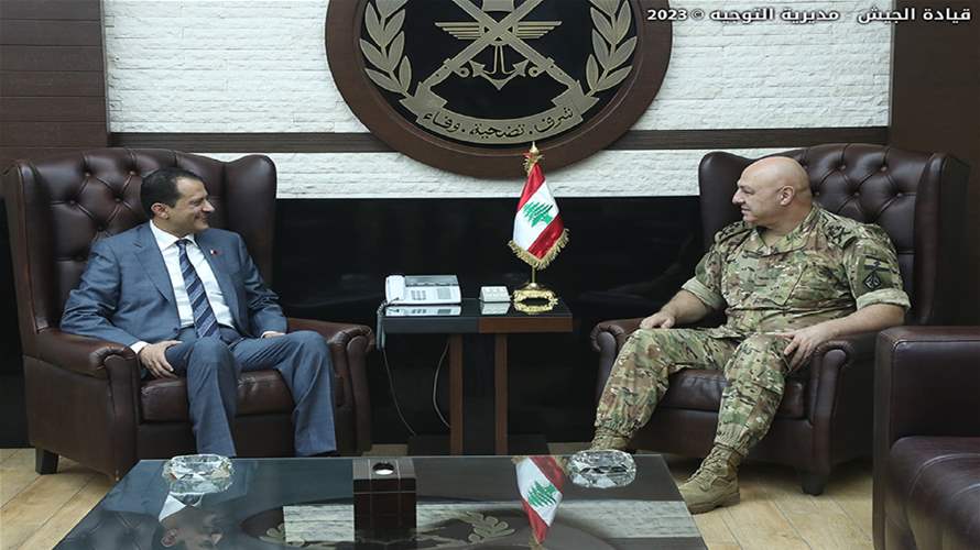سفير قطر أكد استمرار الدعم القطري للبنان والجيش