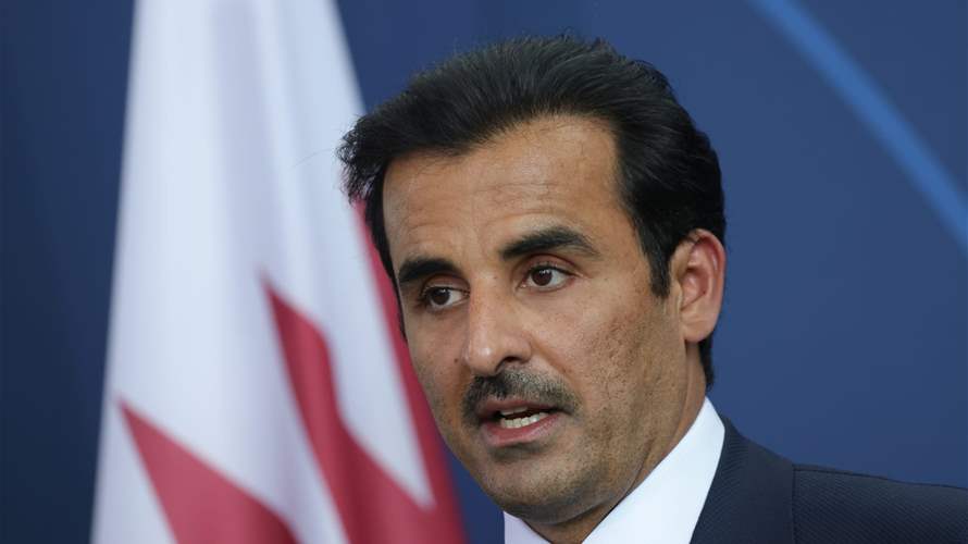 أمير قطر: لإيجاد حل مستدام للفراغ الرئاسي في لبنان