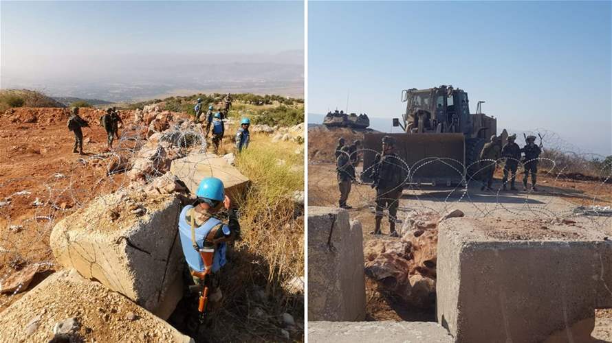Lebanese Army, international forces on high alert amid Israeli excavation work near Lebanese border