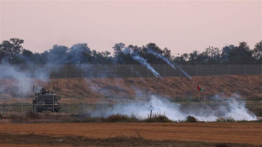 جرح 28 فلسطينيا بالرصاص الإسرائيلي في مواجهات على حدود غزة... وإسرائيل تقصف أهدافا في القطاع