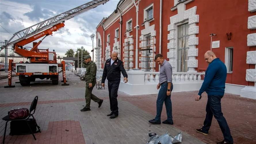 Ukrainian drone strikes administrative building in Russian city of Kursk 