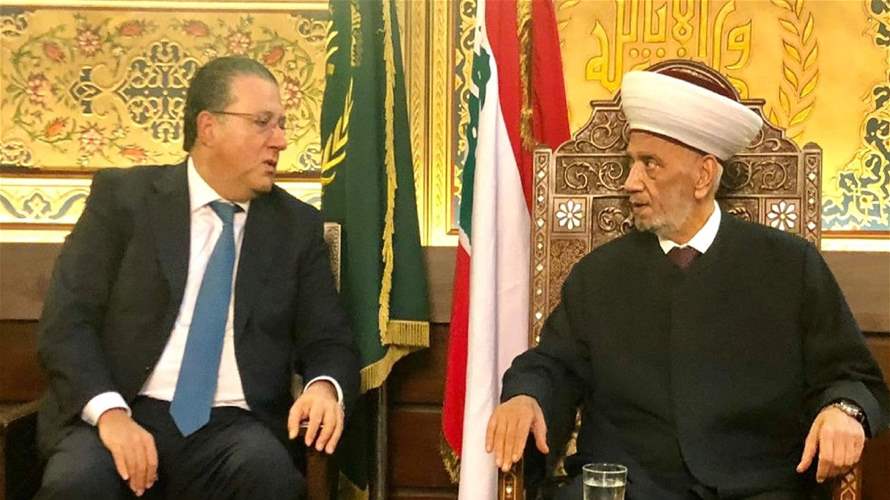 سلسلة استقبالات للمفتي دريان... شقير: القطاع الخاص استطاع إصلاح نفسه