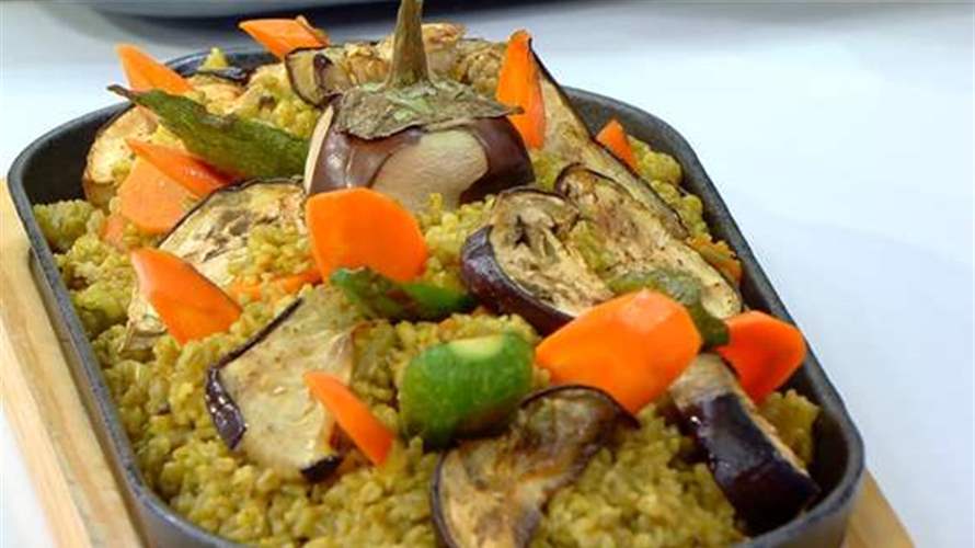 "الفريكة بالخضار"...وصفة لذيذة على طريقة الشيف فادي زغيب (فيديو)