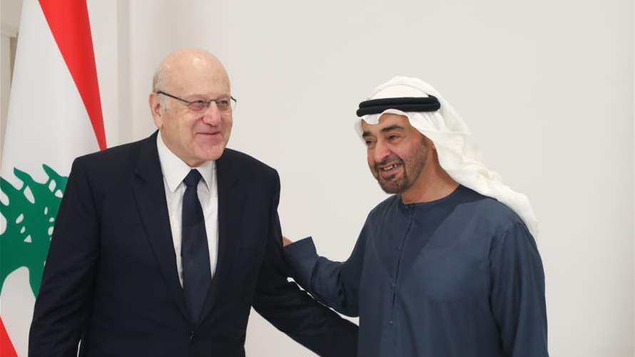 UAE President meets with PM Mikati 